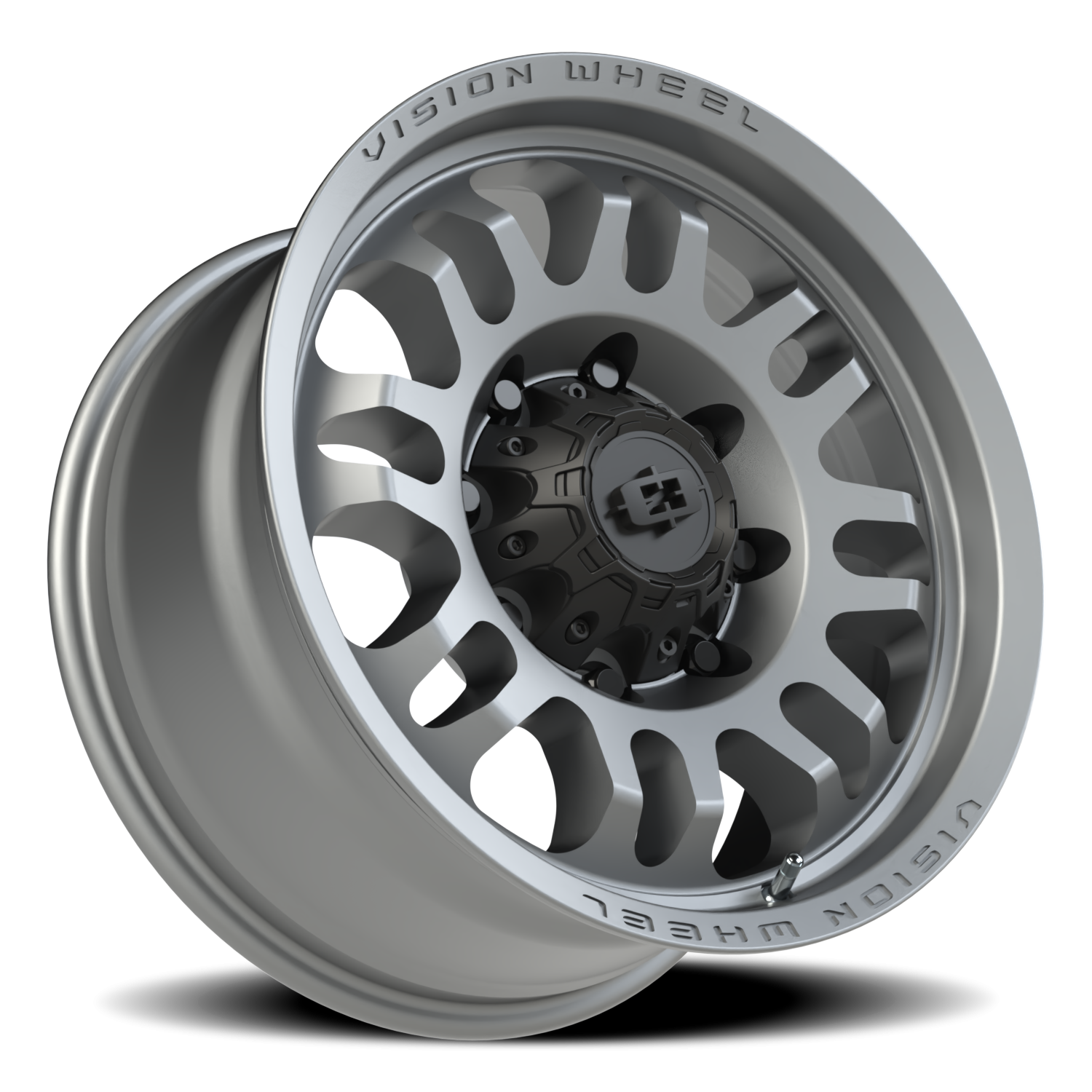 Vision Wheel 409 Satin Grey 18x9 -12 8x170mm 125.1mm - Wheelwiz