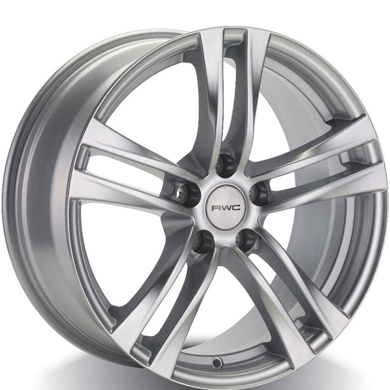 RWC 40 Silver 17x7.5 +48 5x114.3mm 56.1mm - Wheelwiz