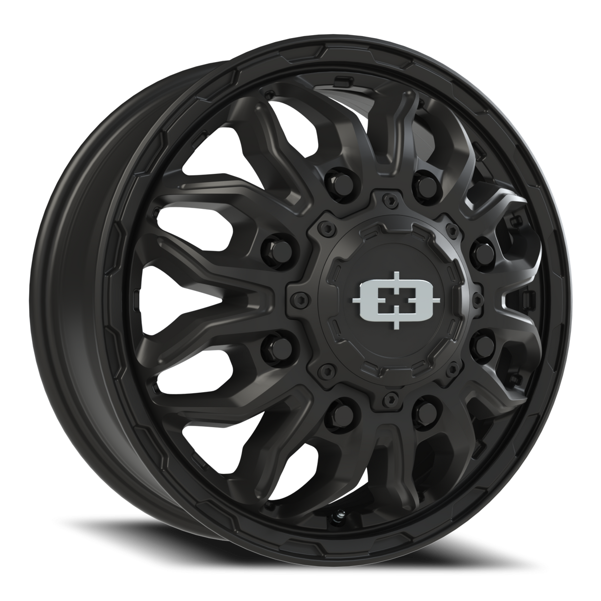 Vision Wheel 410 Satin Black 17x6.5 +121 8x165.1mm 125.2mm - Wheelwiz
