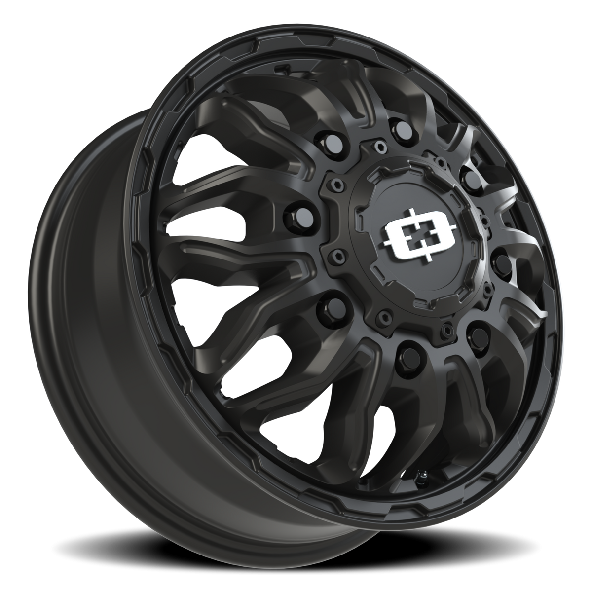 Vision Wheel 410 Satin Black 17x6.5 +121 8x165.1mm 125.2mm - Wheelwiz