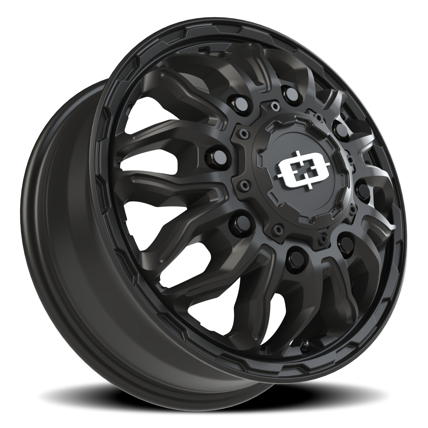 Vision Wheel 410 Satin Black 17x6.5 +121 8x165.1mm 125.2mm - Wheelwiz