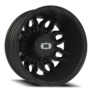 Vision Wheel 410 Satin Black 17x6.5 -143 8x165.1mm 125.2mm - Wheelwiz