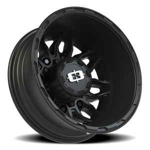 Vision Wheel 410 Satin Black 17x6.5 -143 8x165.1mm 125.2mm - Wheelwiz