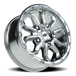 Vision Wheel 410 Chrome 17x7.5 +45 5x160mm 65.1mm - Wheelwiz