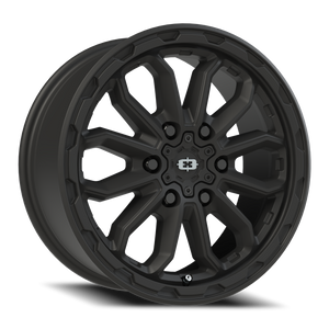 Vision Wheel 410 Satin Black 17x7.5 +45 6x130mm 84mm - Wheelwiz