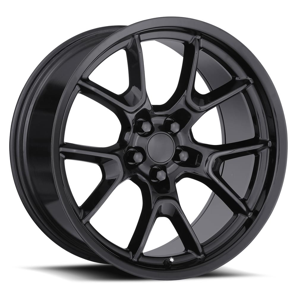 Factory Reproductions FR 66F Gloss Black 20x11 -2.5 5x115mm 71.5mm