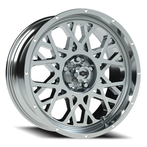 Vision Wheel 412 Chrome 20x9 +10 5x127mm 78.1mm - Wheelwiz