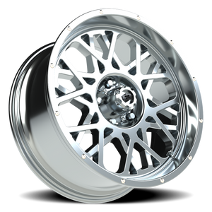 Vision Wheel 412 Chrome 20x9 +10 5x127mm 78.1mm - Wheelwiz