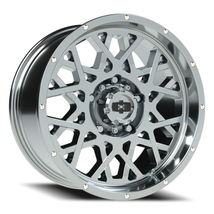 Vision Wheel 412 Chrome 18x9 +12 5x150mm 110.2mm - Wheelwiz