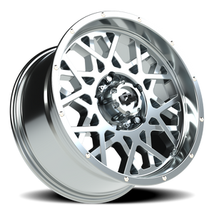 Vision Wheel 412 Chrome 18x9 +12 5x150mm 110.2mm - Wheelwiz