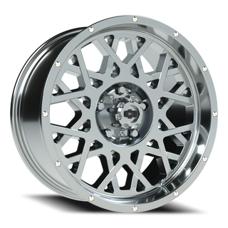 Vision Wheel 412 Chrome 18x9 +12 5x127mm 78.1mm