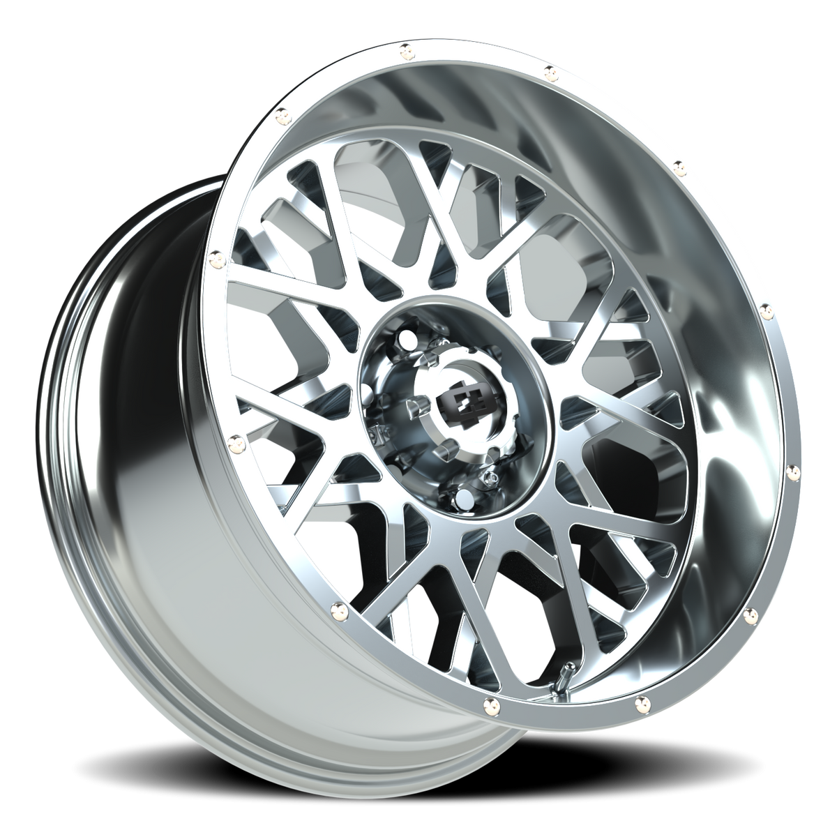 Vision Wheel 412 Chrome 20x10 -25 6x135mm 87.1mm - Wheelwiz