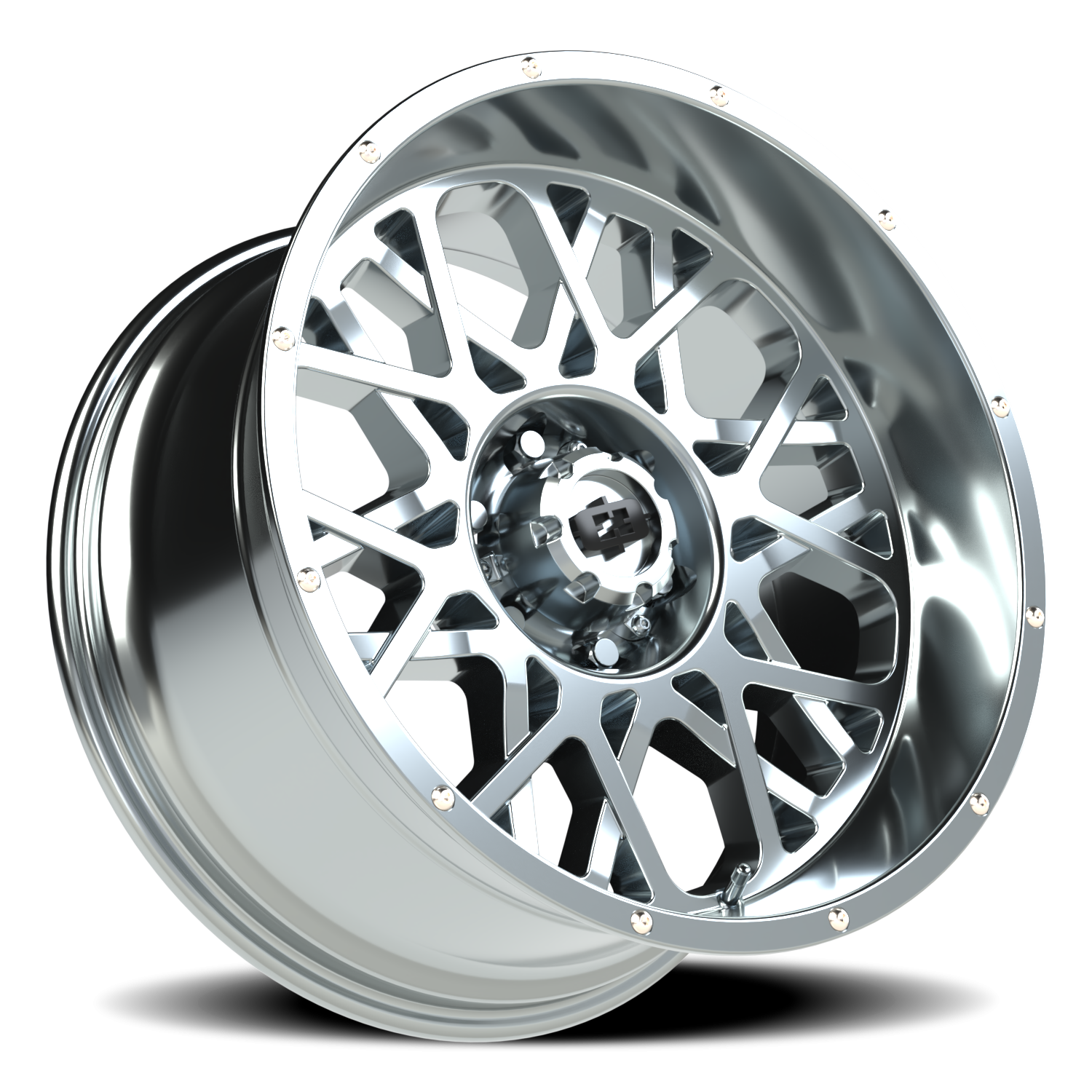 Vision Wheel 412 Chrome 20x10 -25 6x135mm 87.1mm - Wheelwiz