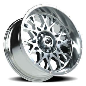 Vision Wheel 412 Chrome 20x10 -25 6x135mm 87.1mm - Wheelwiz