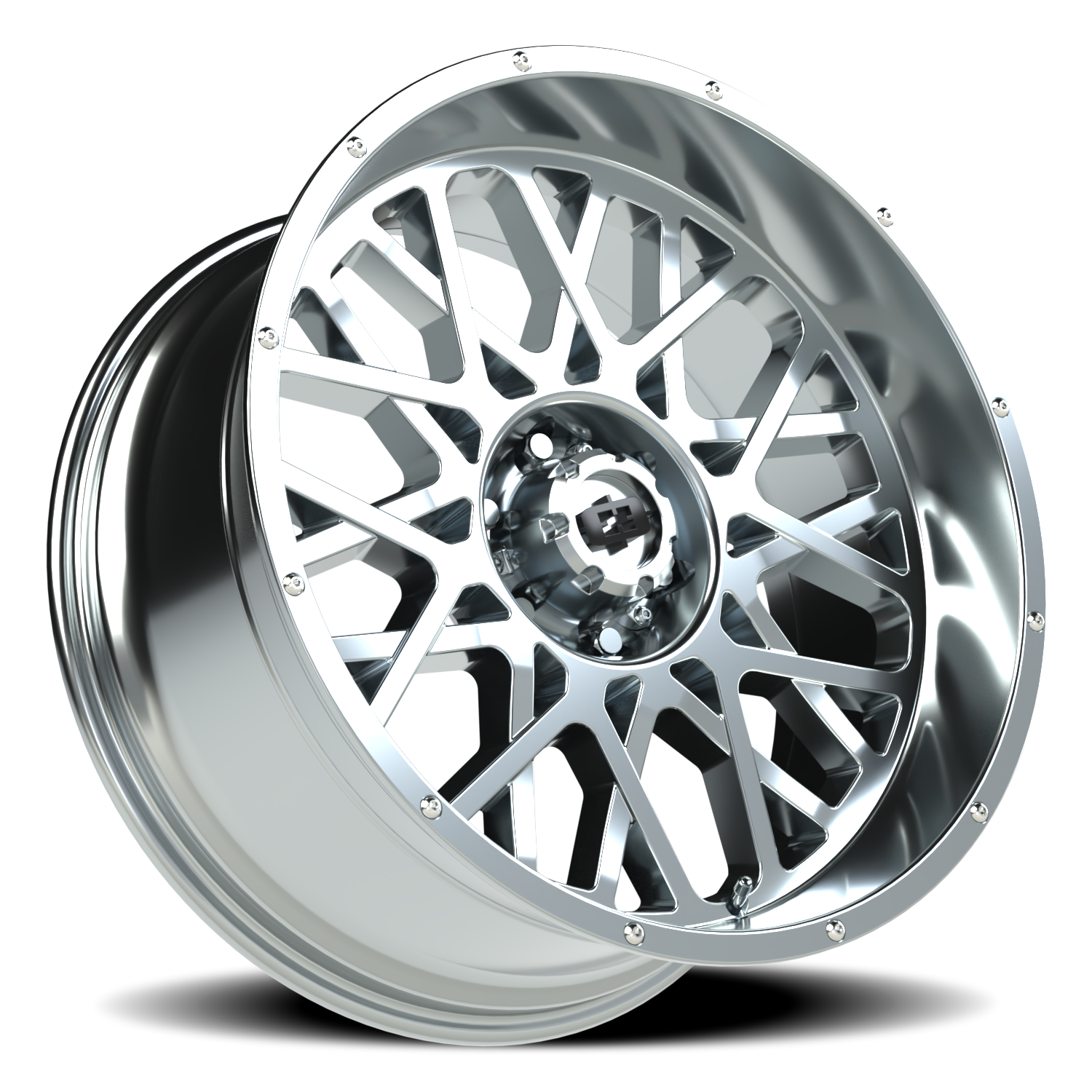 Vision Wheel 412 Chrome 22x10 -19 6x135mm 87.1mm - Wheelwiz