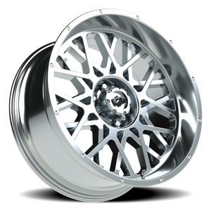 Vision Wheel 412 Chrome 22x10 -19 6x135mm 87.1mm - Wheelwiz