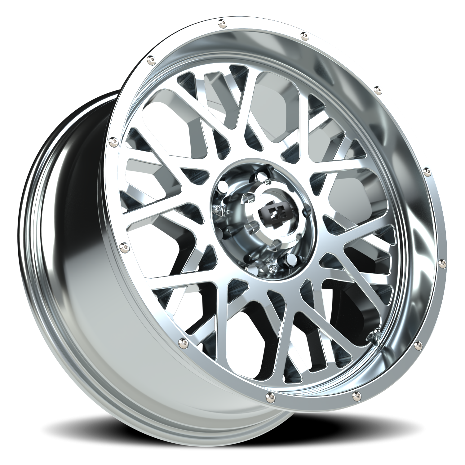Vision Wheel 412 Chrome 20x9 +12 6x135mm 87.1mm - Wheelwiz