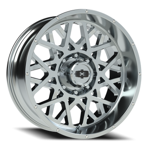 Vision Wheel 412 Chrome 20x10 -25 8x170mm 125.2mm - Wheelwiz