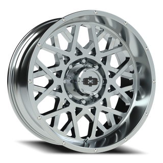 Vision Wheel 412 Chrome 20x10 -25 8x165.1mm 125.2mm