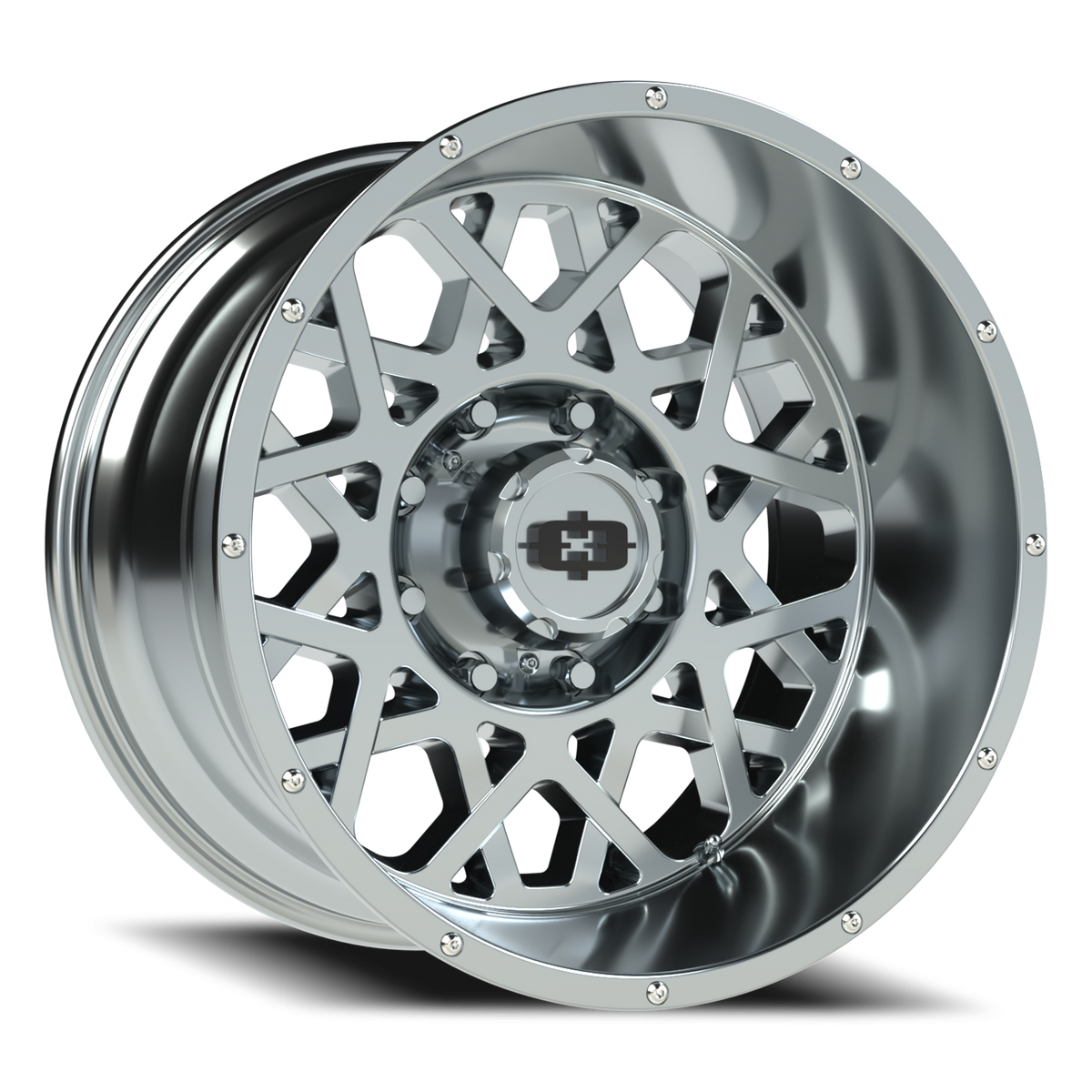 Vision Wheel 412 Chrome 20x12 -51 8x170mm 125.2mm - Wheelwiz