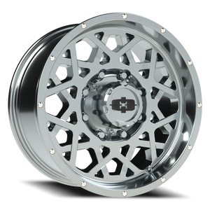Vision Wheel 412 Chrome 18x9 +12 8x180mm 124.2mm - Wheelwiz