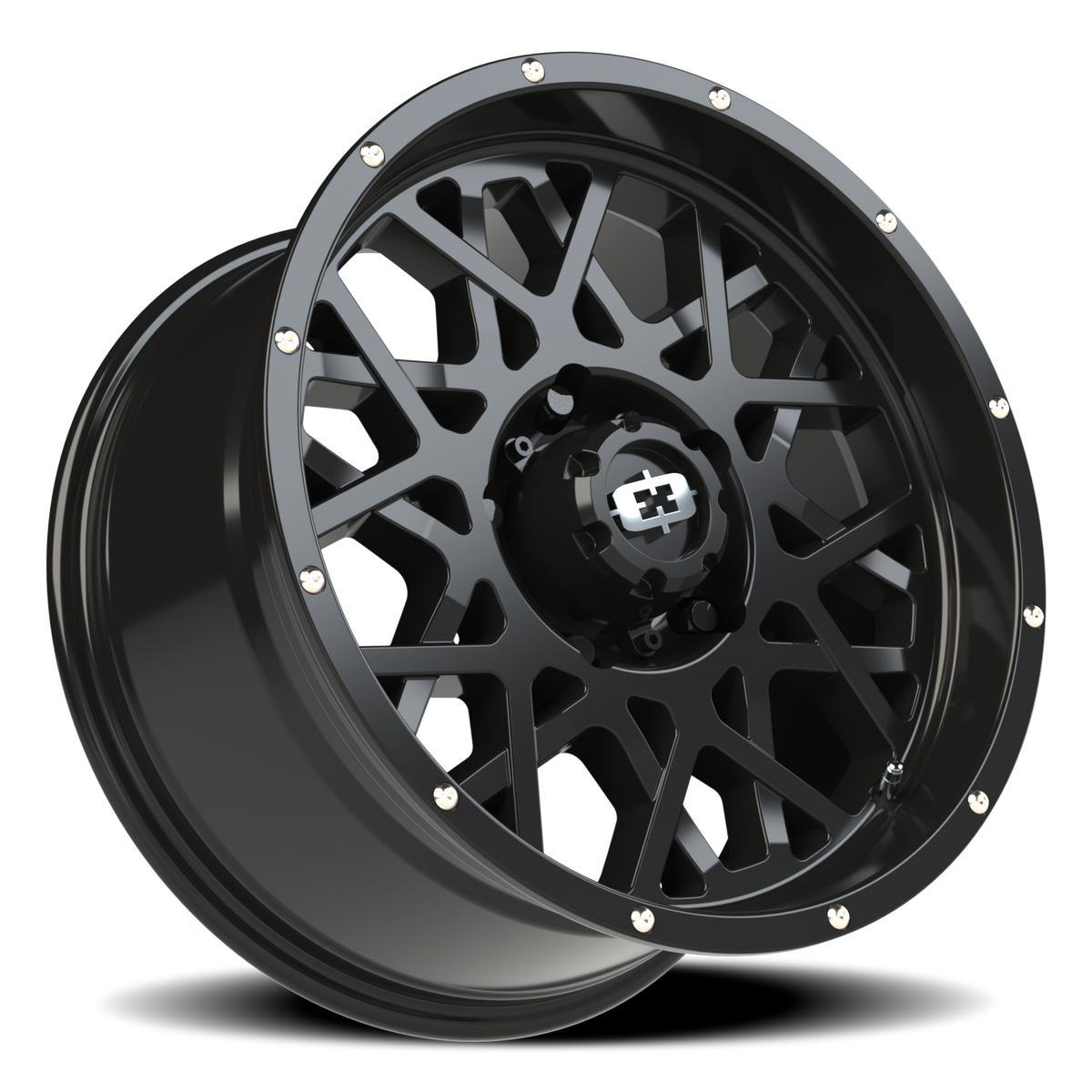 Vision Wheel 412 Gloss Black 18x9 +12 5x150mm 110.2mm - Wheelwiz