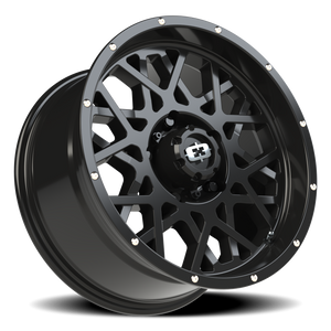 Vision Wheel 412 Gloss Black 18x9 +12 5x150mm 110.2mm - Wheelwiz