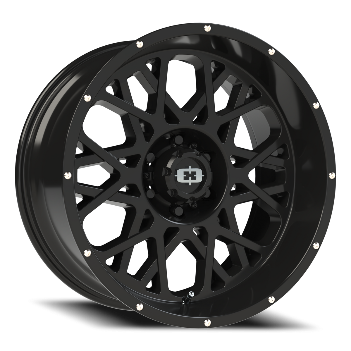Vision Wheel 412 Gloss Black 20x10 -25 6x135mm 87.1mm - Wheelwiz