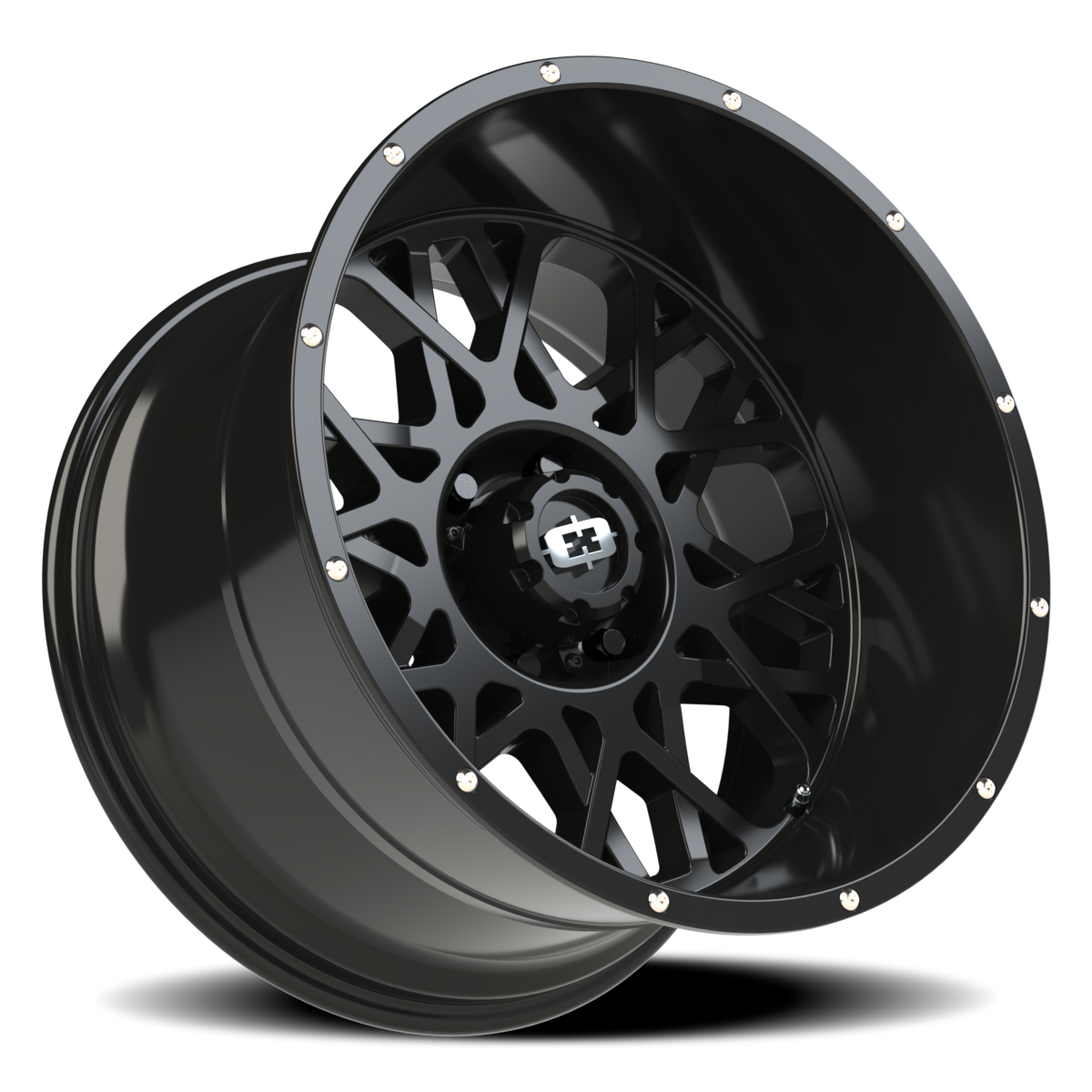 Vision Wheel 412 Gloss Black 20x12 -51 6x135mm 87.1mm - Wheelwiz