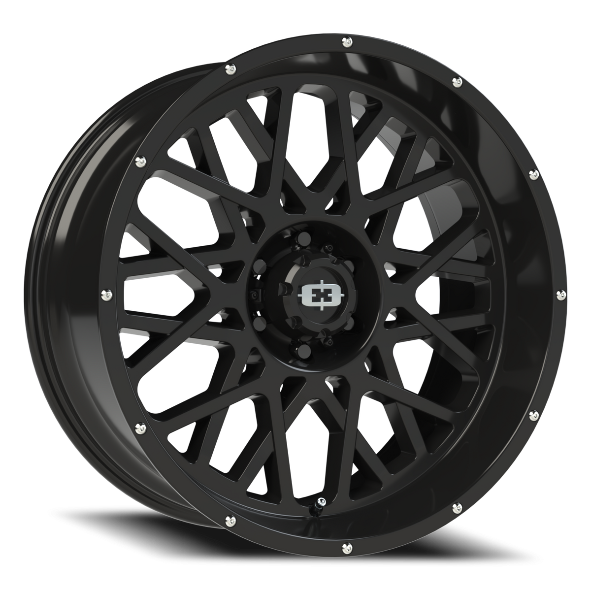 Vision Wheel 412 Gloss Black 22x10 -19 6x135mm 87.1mm - Wheelwiz