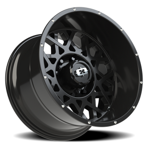 Vision Wheel 412 Gloss Black 20x12 -51 8x170mm 125.2mm - Wheelwiz