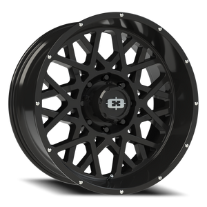 Vision Wheel 412 Gloss Black 22x10 -19 8x170mm 125.2mm - Wheelwiz