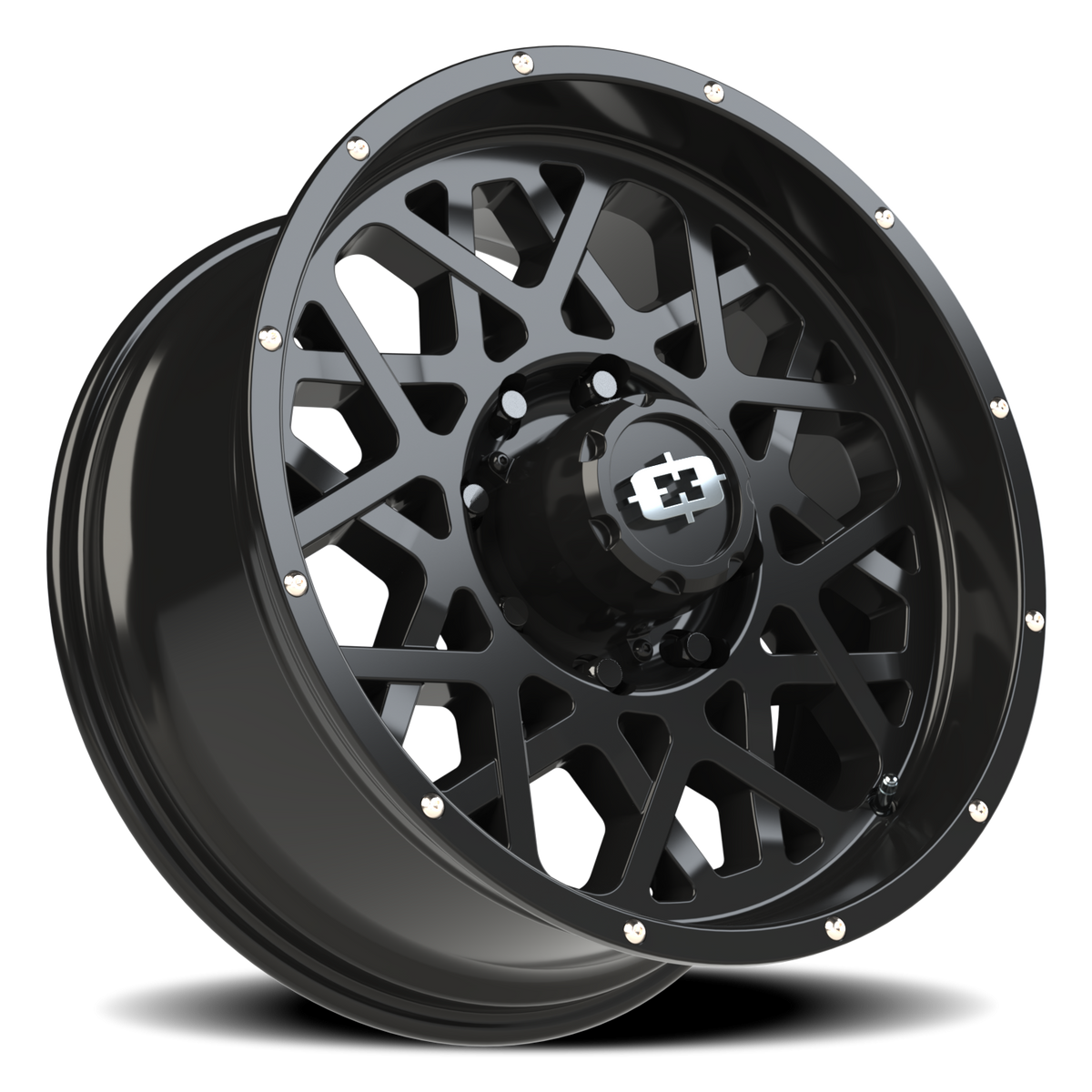 Vision Wheel 412 Gloss Black 20x9 +12 8x170mm 125.2mm - Wheelwiz