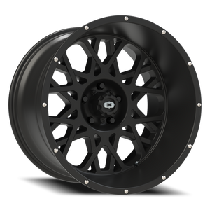 Vision Wheel 412 Satin Black 20x12 -51 5x127mm 78.1mm - Wheelwiz