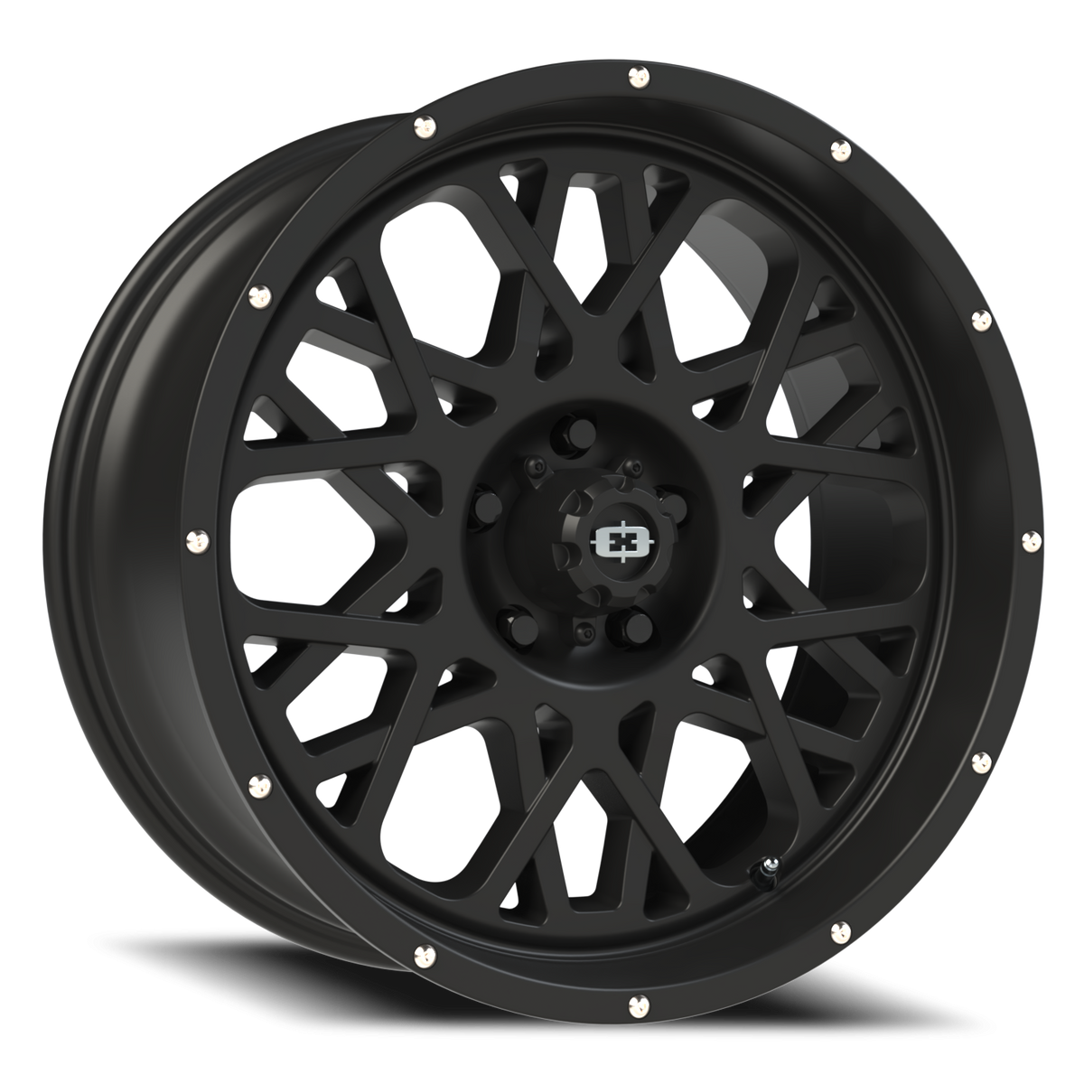 Vision Wheel 412 Satin Black 20x9 +10 5x127mm 78.1mm - Wheelwiz