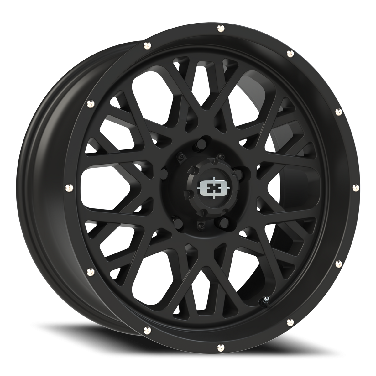 Vision Wheel 412 Satin Black 20x9 +12 5x139.7mm 108mm - Wheelwiz