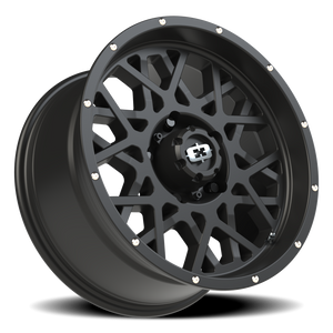 Vision Wheel 412 Satin Black 18x9 +12 5x150mm 110.2mm - Wheelwiz