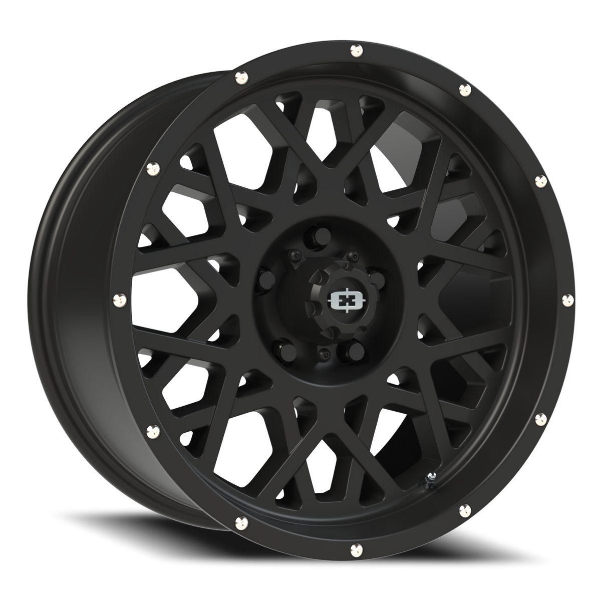 Vision Wheel 412 Satin Black 18x9 +12 5x127mm 78.1mm - Wheelwiz