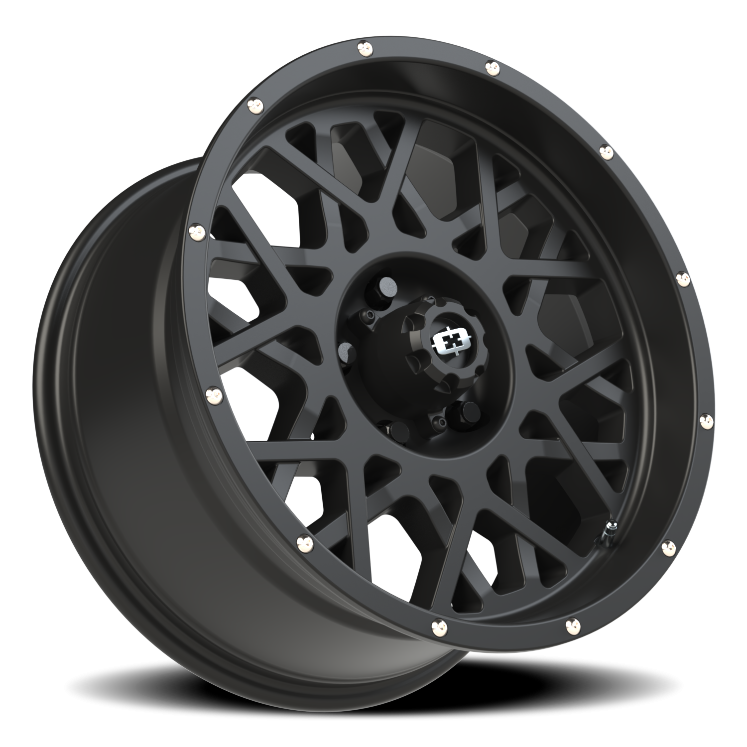 Vision Wheel 412 Satin Black 18x9 +12 5x127mm 78.1mm - Wheelwiz