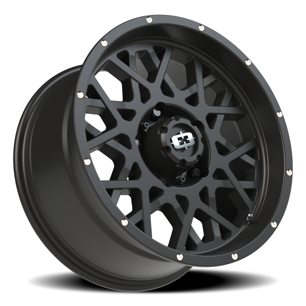 Vision Wheel 412 Satin Black 18x9 +12 5x139.7mm 108mm - Wheelwiz