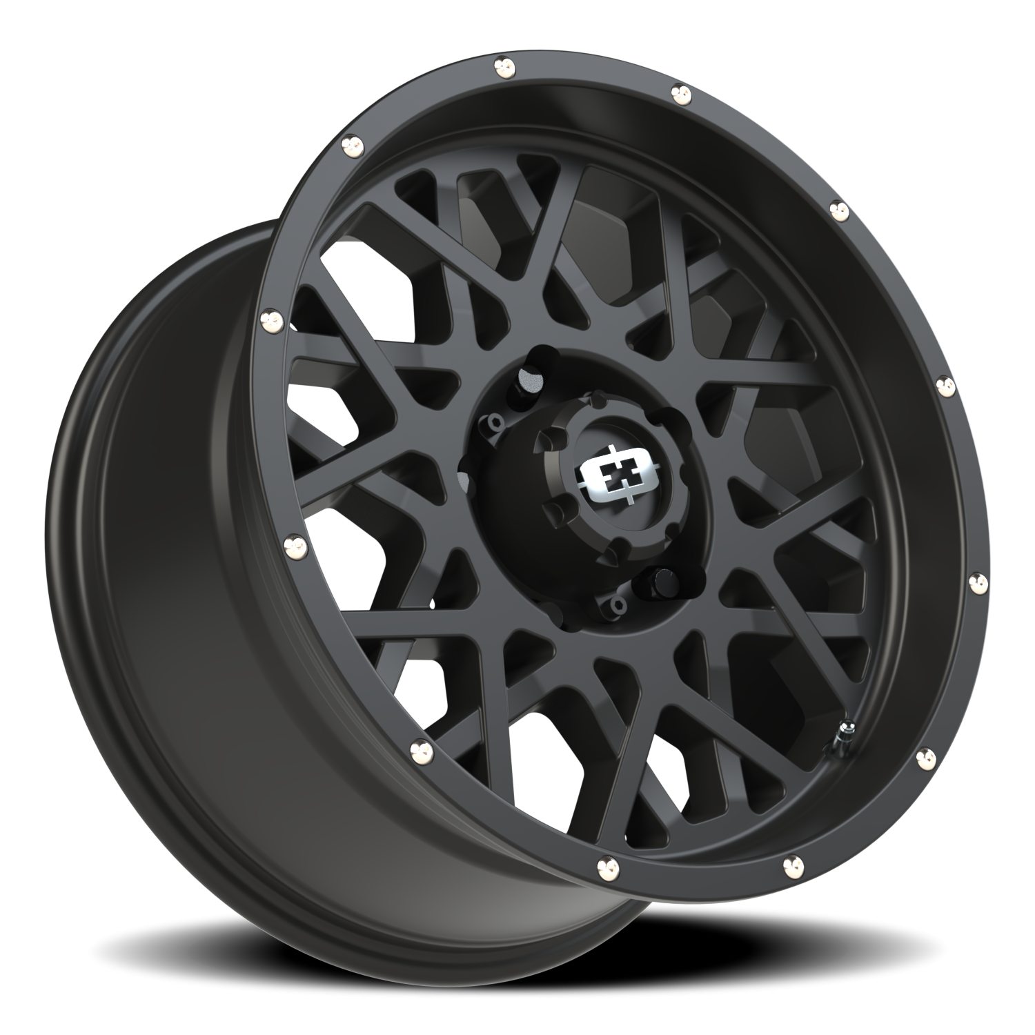 Vision Wheel 412 Satin Black 18x9 +12 5x139.7mm 108mm - Wheelwiz