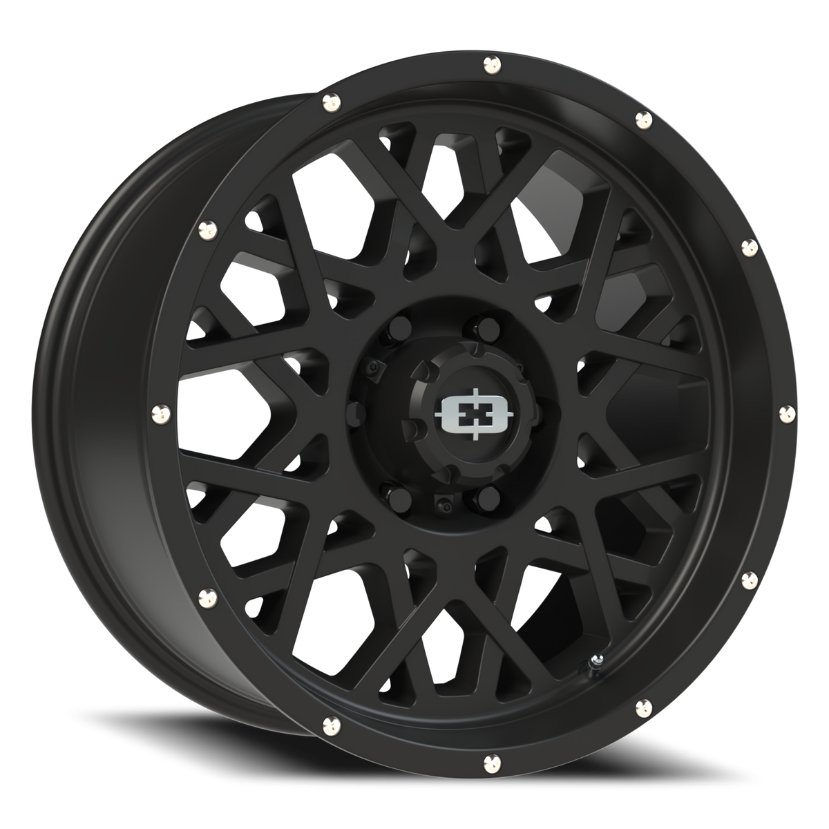 Vision Wheel 412 Satin Black 18x9 +12 6x139.7mm 106.2mm - Wheelwiz