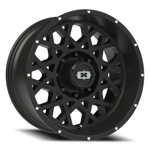 Vision Wheel 412 Satin Black 20x10 -25 8x170mm 125.2mm - Wheelwiz