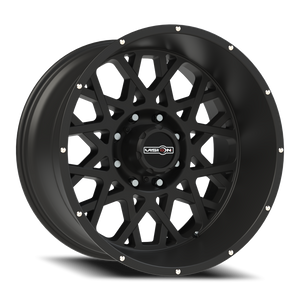 Vision Wheel 412 Satin Black 22x12 -51 8x170mm 125.2mm - Wheelwiz