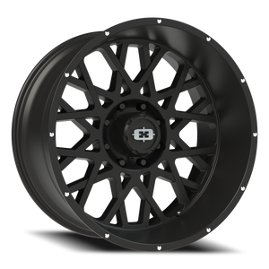 Vision Wheel 412 Satin Black 24x12 -51 8x180mm 124.2mm - Wheelwiz
