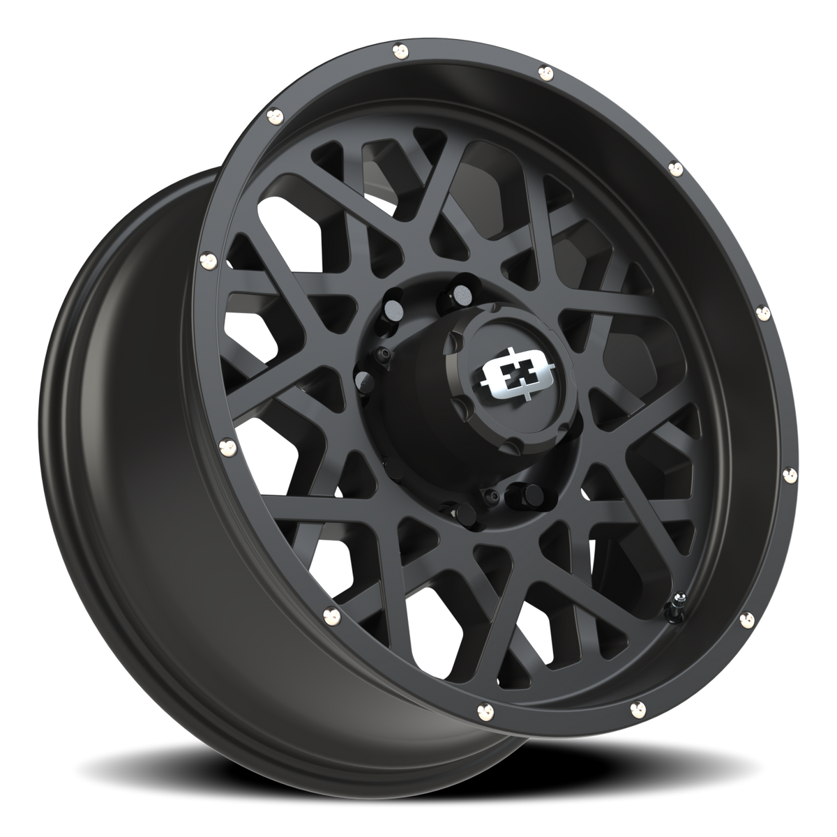 Vision Wheel 412 Satin Black 20x9 +12 8x170mm 125.2mm - Wheelwiz