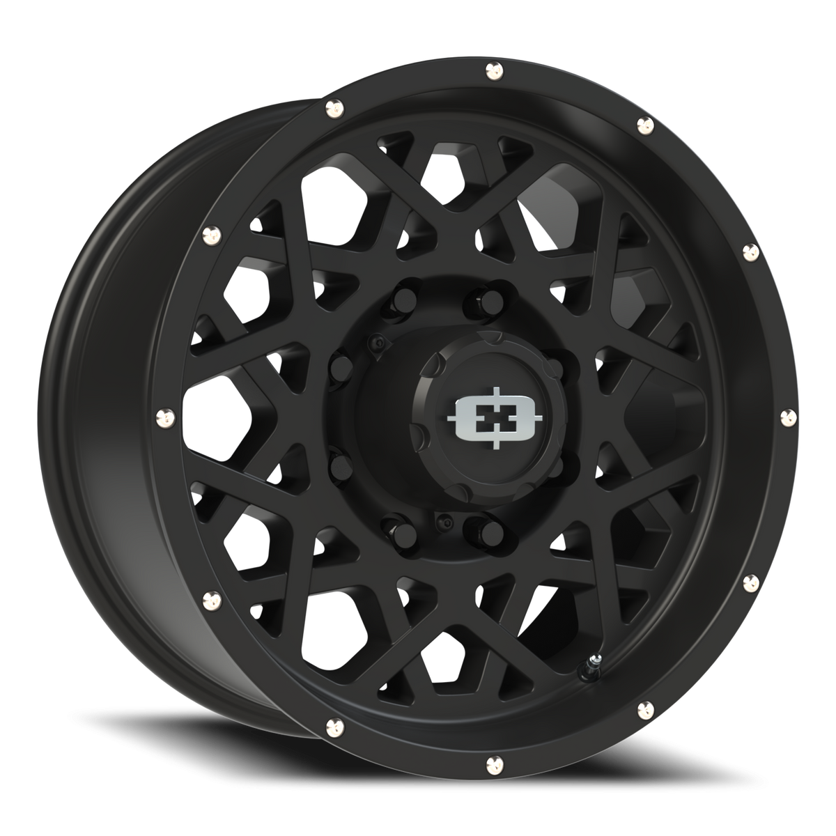 Vision Wheel 412 Satin Black 18x9 +12 8x170mm 125.2mm - Wheelwiz