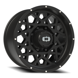 Vision Wheel 412 Satin Black 18x9 +12 8x170mm 125.2mm - Wheelwiz