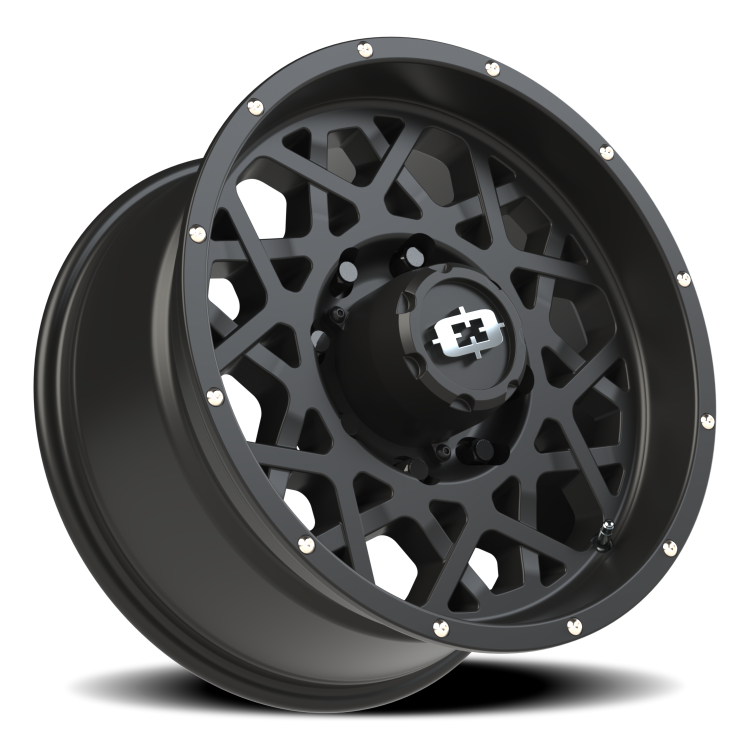 Vision Wheel 412 Satin Black 18x9 +12 8x170mm 125.2mm - Wheelwiz