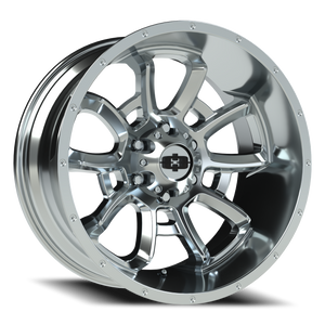 Vision Wheel 415 Chrome 20x10 -25 6x139.7mm 106.2mm - Wheelwiz